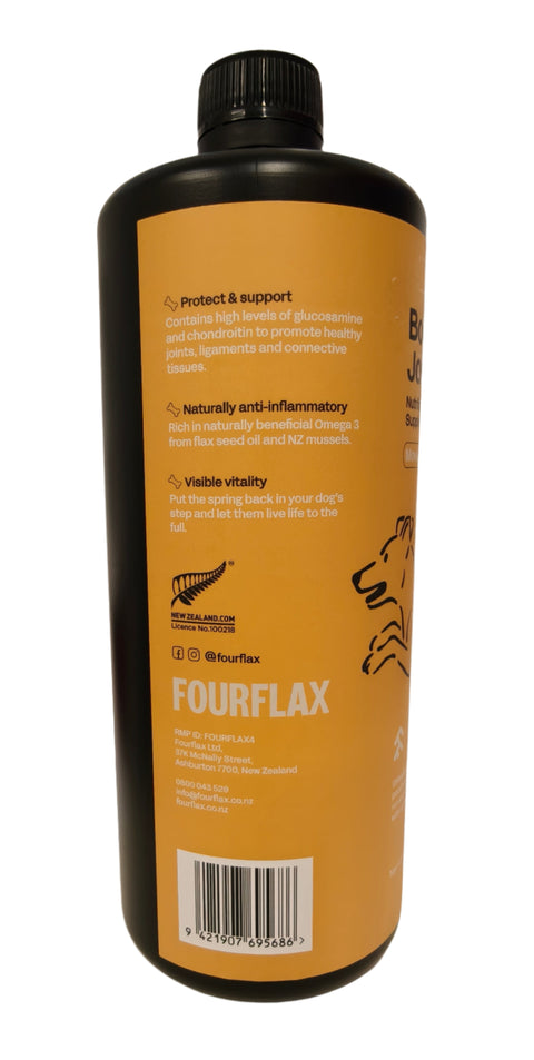 Fourflax Canine Bone & Joint 500ml and 1lt
