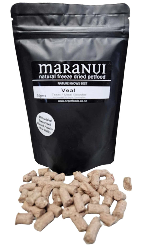 Freeze Dried Veal Pellets - 75gms