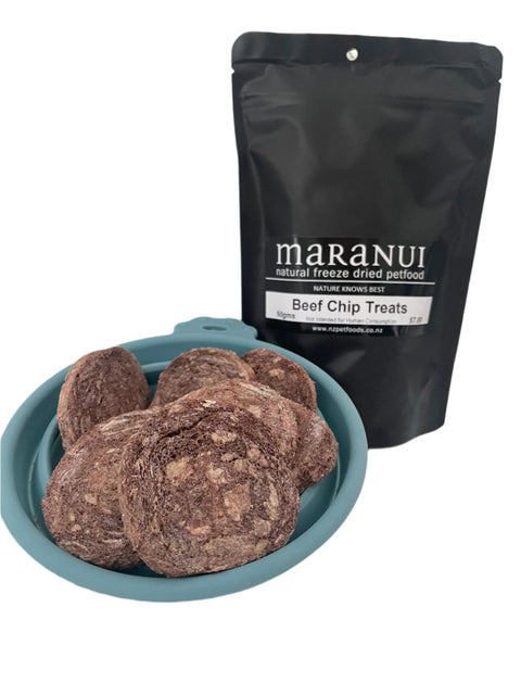 Freeze Dried Beef Chips - 50gms