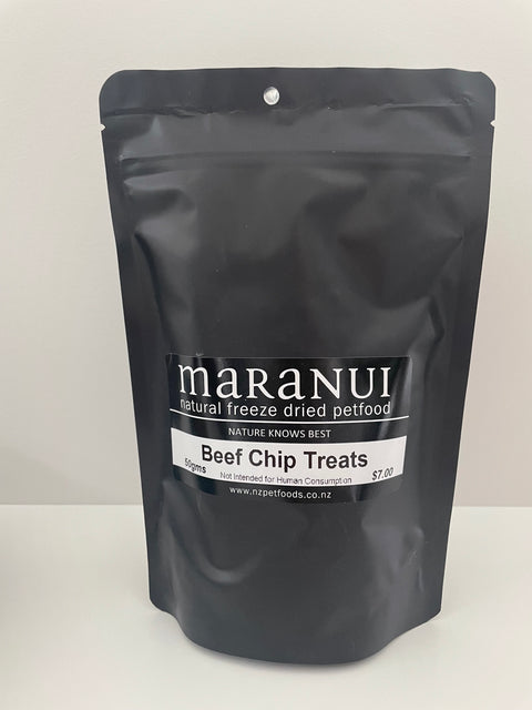 Freeze Dried Beef Chips - 50gms