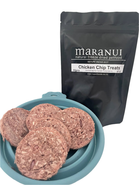 Freeze Dried Chicken Chips - 50gms