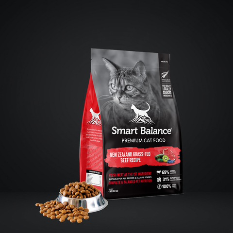 Smart Balance Grass-Fed New Zealand Beef - Cat Kibble 1.36kg