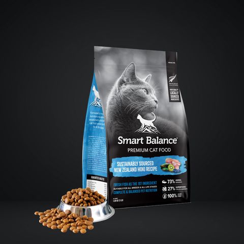 Smart Balance Sustainably Sourced New Zealand Hoki - Cat Kibble 1.36kg
