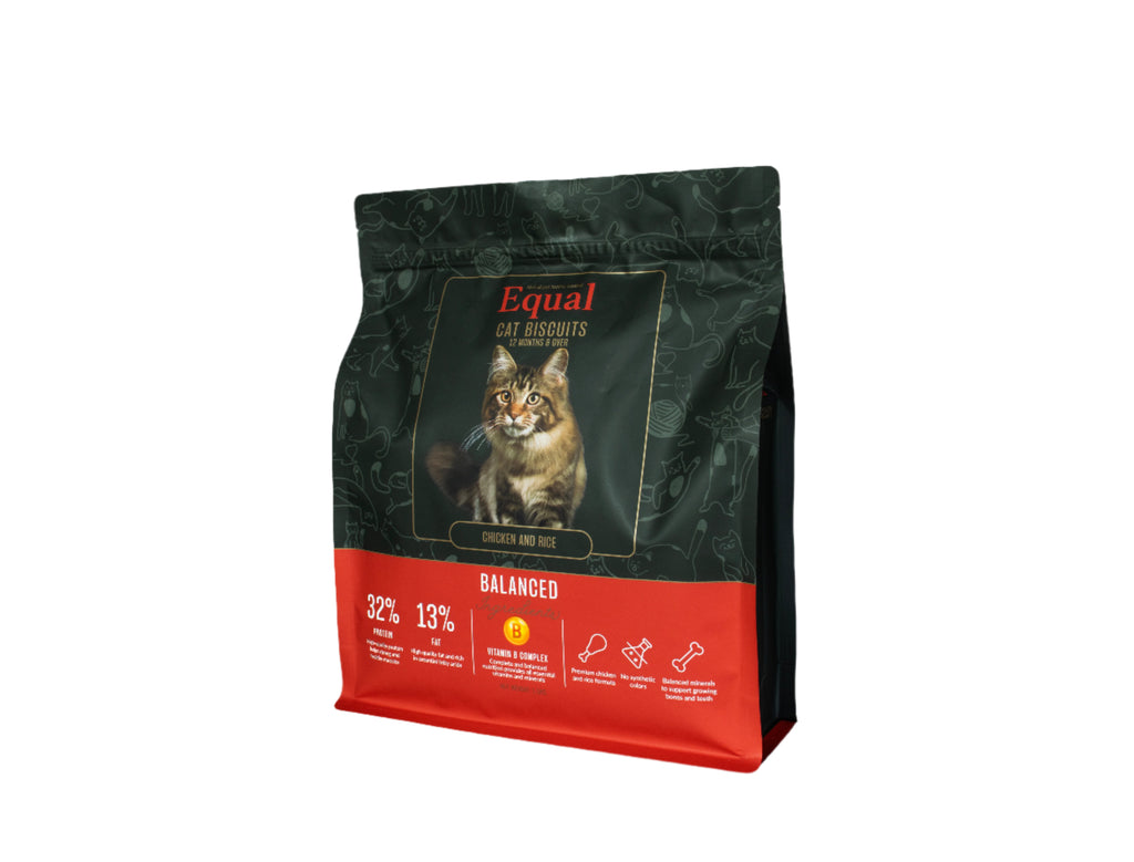 Equal Cat Biscuits - 1.5kg