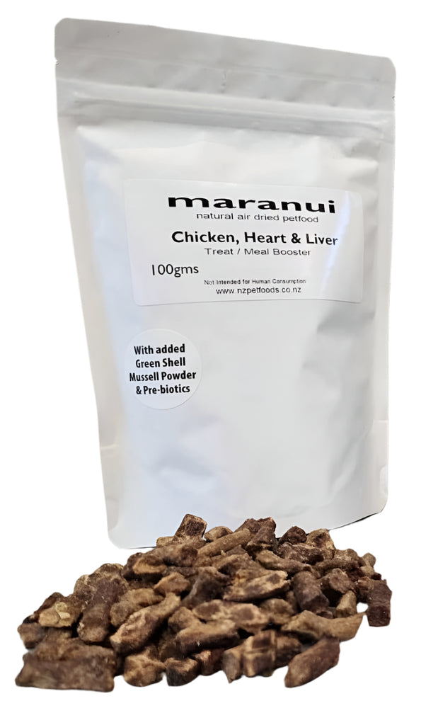 Air Dried Chicken, Heart & Liver 100gms