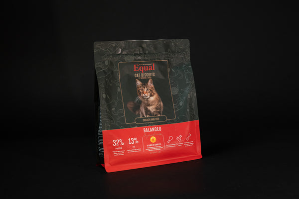 Equal Cat Biscuits - 1.5kg