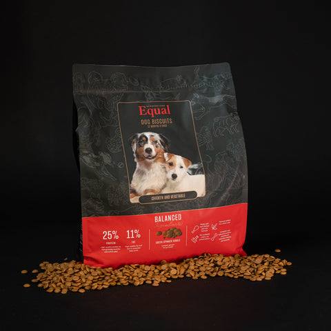 Equal Dog Biscuits – 2.5kg - Opened