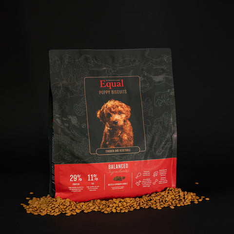Equal Puppy Biscuits – 2.5kg - Opened
