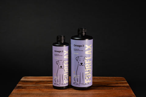 Fourflax Canine Omega 3 Flaxseed Oil 500ml and 1lt