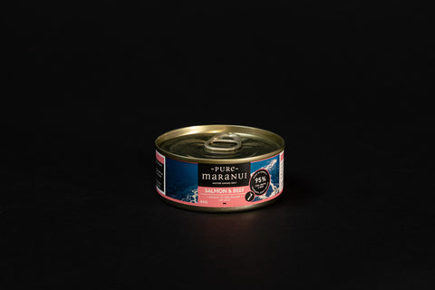 Pure Maranui Salmon & Beef cat food