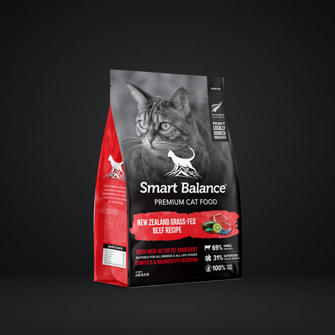 Smart Balance Grass-Fed New Zealand Beef - Cat Kibble 1.36kg