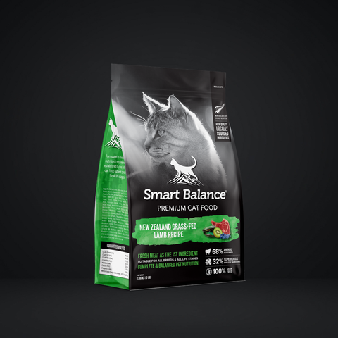 Smart Balance Grass Fed New Zealand Lamb - Cat Kibble 1.36kg