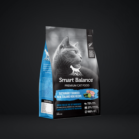 Smart Balance Sustainably Sourced New Zealand Hoki - Cat Kibble 1.36kg