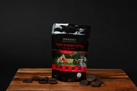 Air Dried Steak & Rabbit Bites 100gm