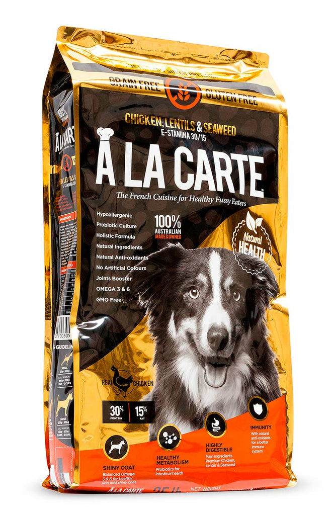 Dog Biscuits - A La Carte Chicken, Lentils & Seaweed (GF)