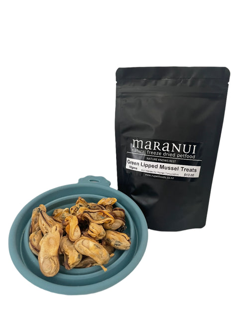 Freeze Dried Green Mussel Treats - 50gms