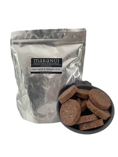 Freeze Dried Lamb & Salmon - 330gms